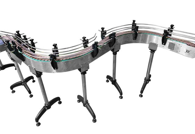 Curve Table Top Chain Conveyor
